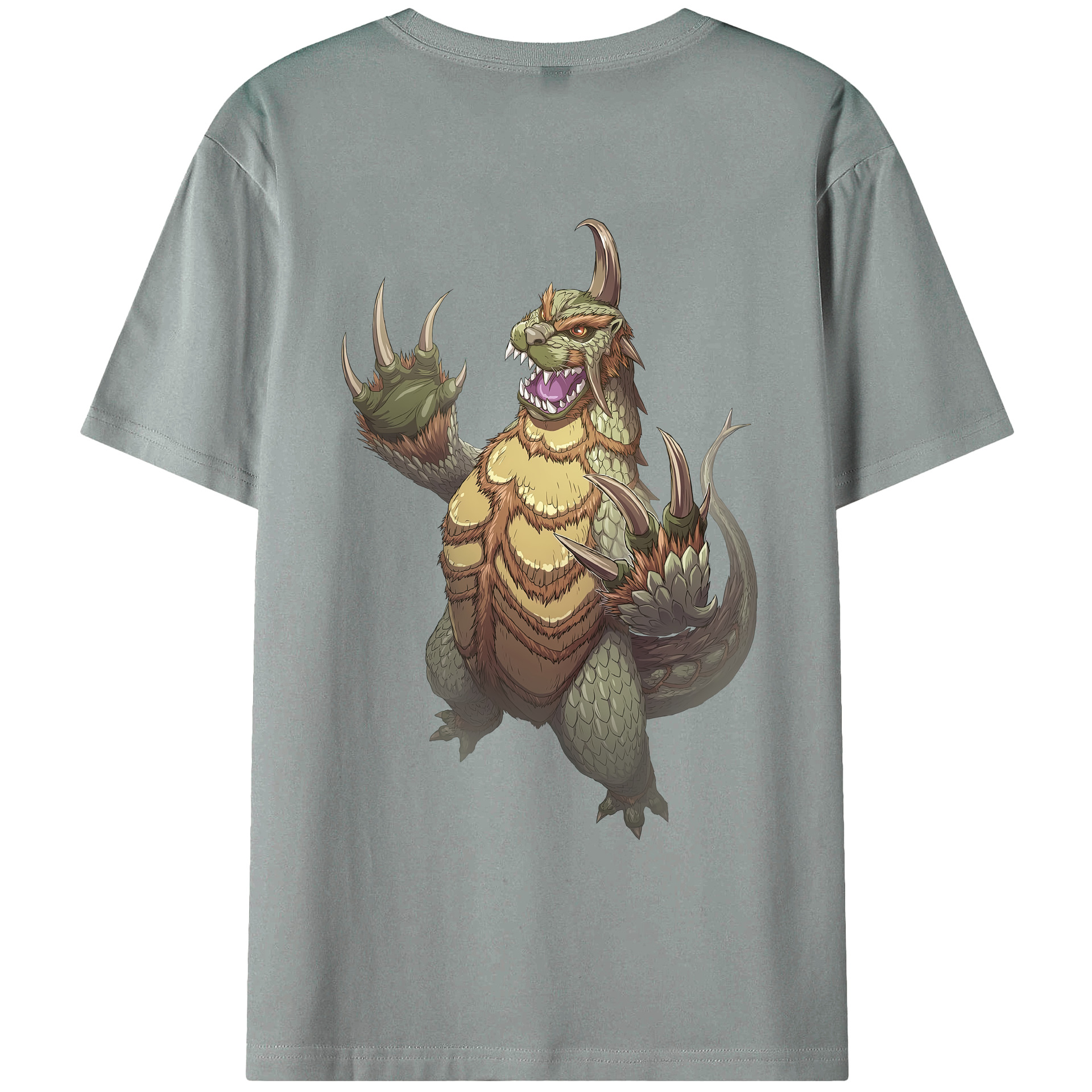 （画像用） ウルトラマン Ultraman 綿100％ メンズ半袖Tシャツ（バックプリント） 通気性